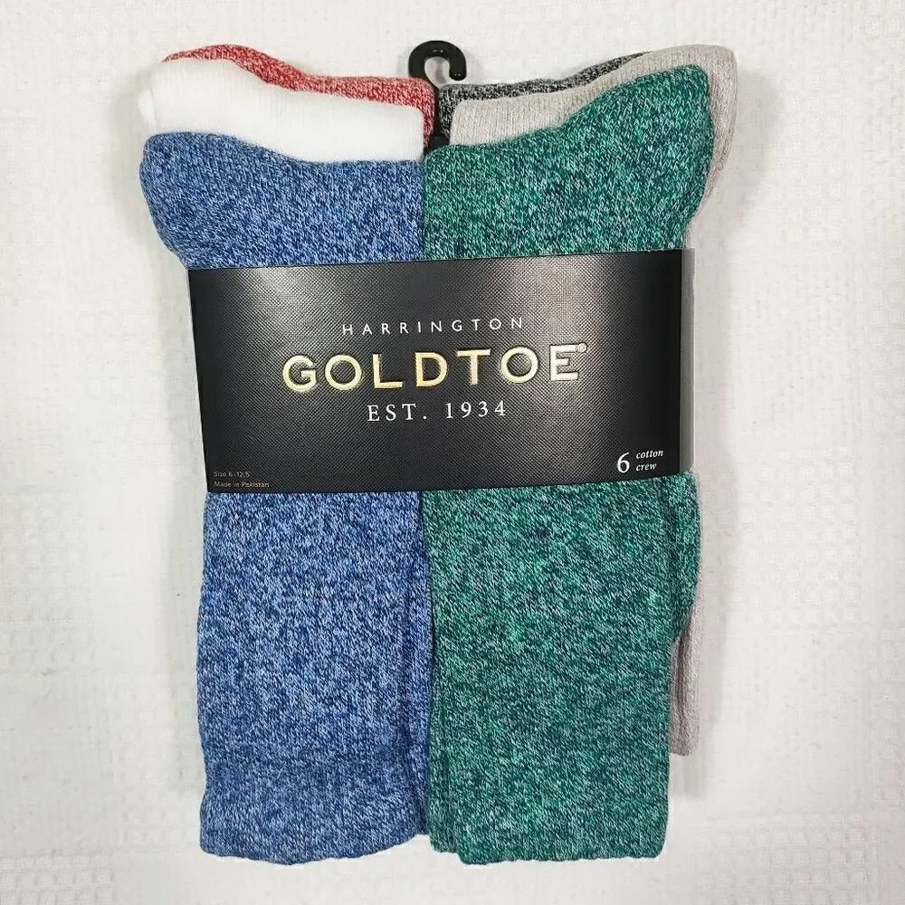 Harrington Gold Toe Crew Socks -E